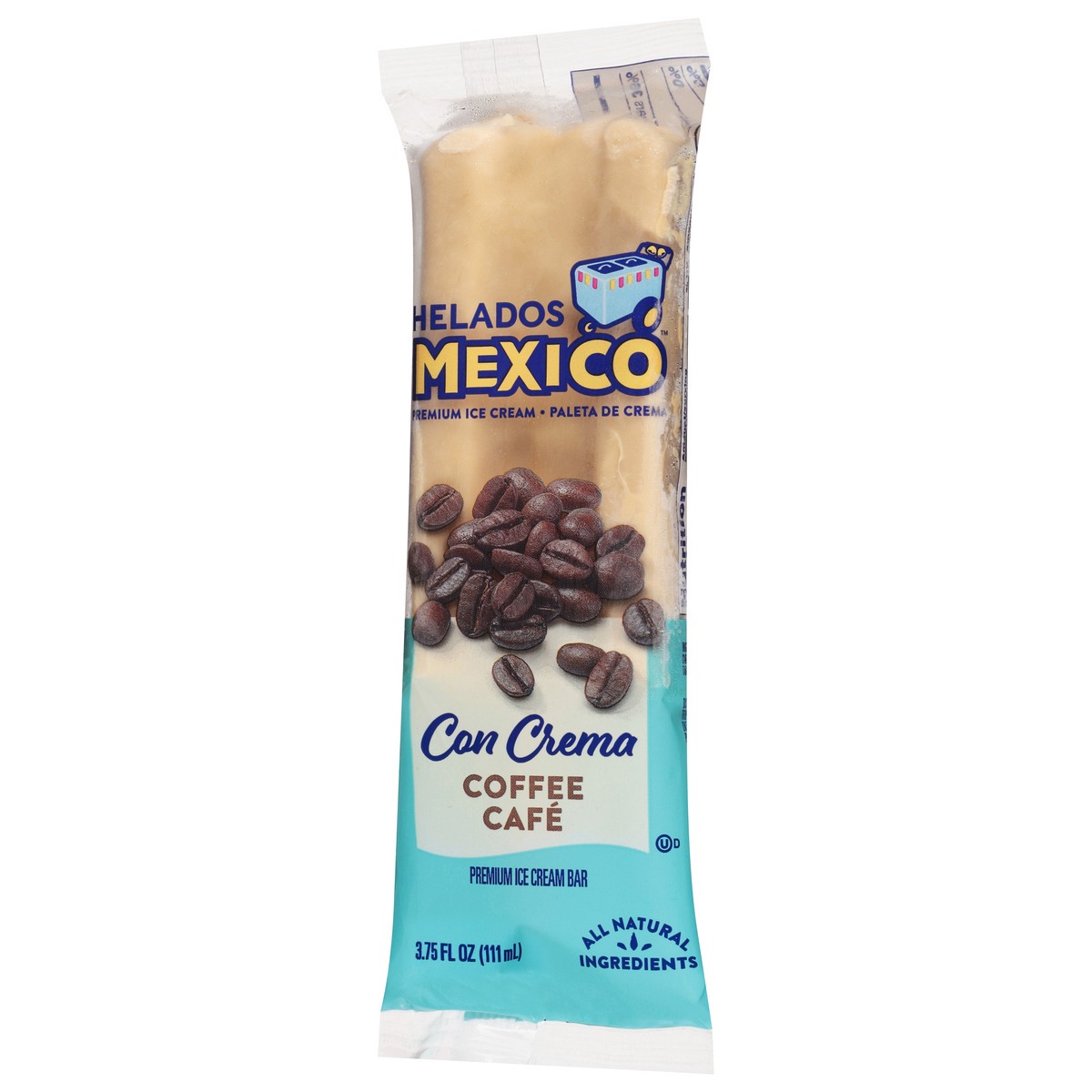 slide 7 of 9, Helados Mexico Premium Coffee Cafe Ice Cream Bar 3.75 fl oz, 3.75 fl oz