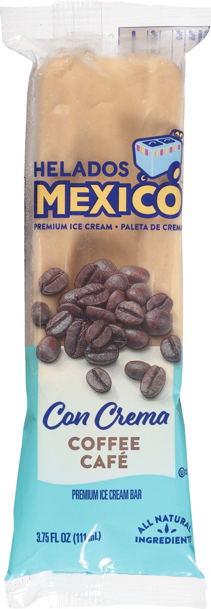 slide 4 of 9, Helados Mexico Premium Coffee Cafe Ice Cream Bar 3.75 fl oz, 3.75 fl oz