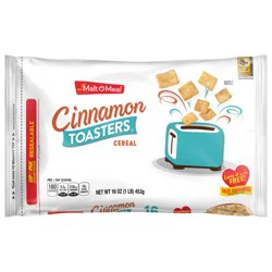 Malt-O-Meal Cinnamon Toasters Breakfast Cinnamon Cereal, 16 OZ Bag