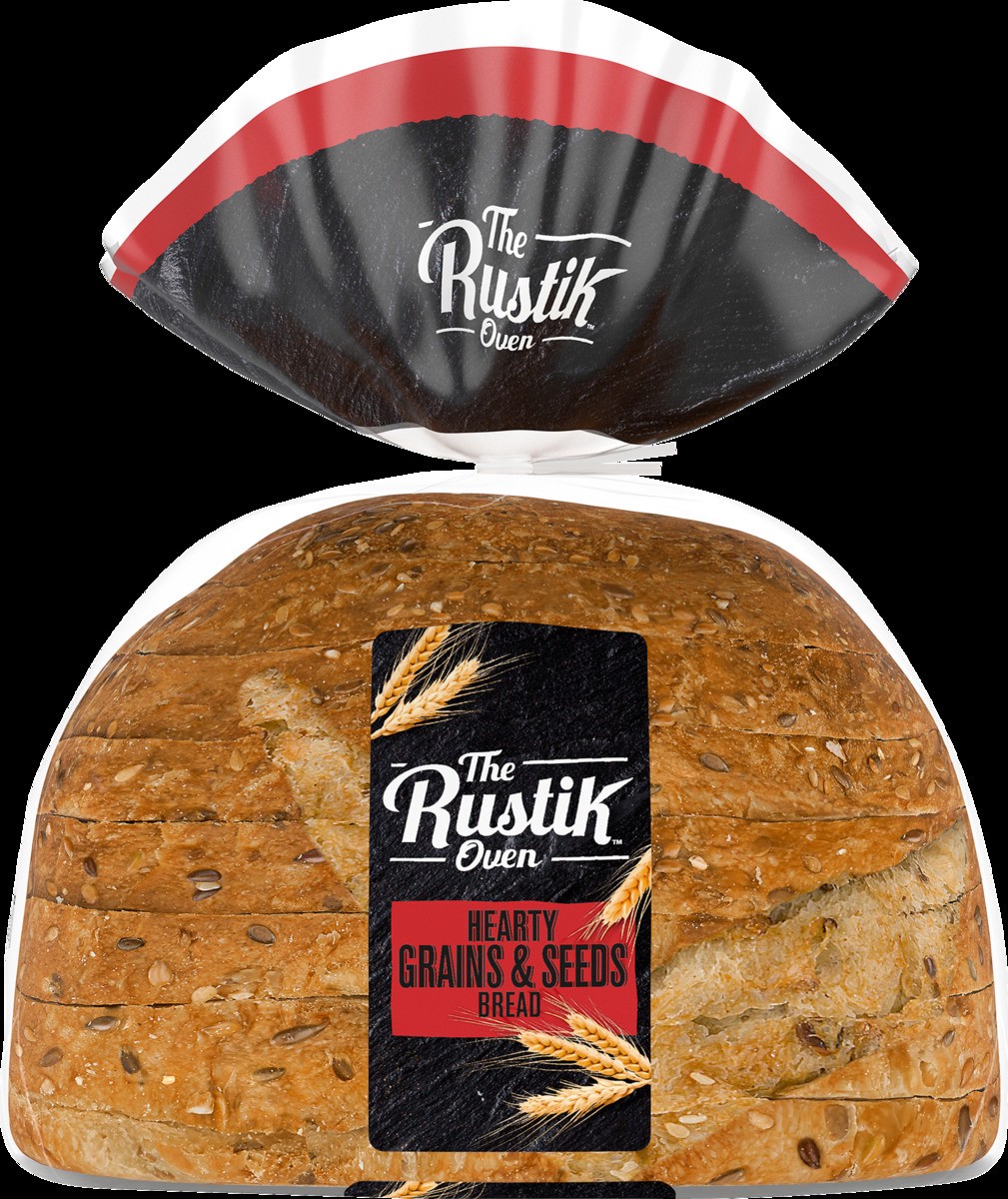 slide 10 of 12, The Rustik Oven Hearty Grains & Seeds Artisan Bread, 16 oz