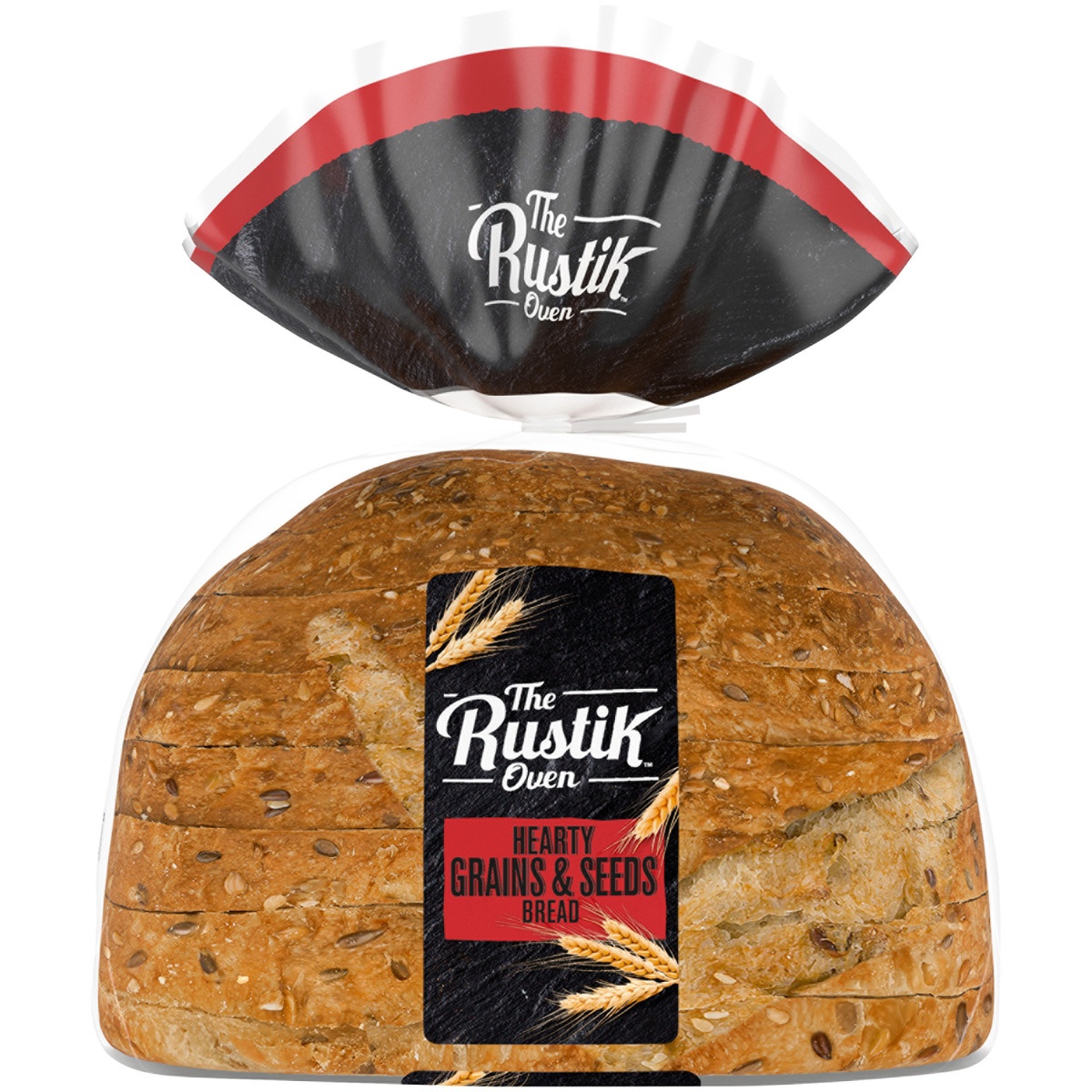 slide 1 of 1, Rustik Oven The Rustik Oven Hearty Grains & Seeds Bread - 16oz, 