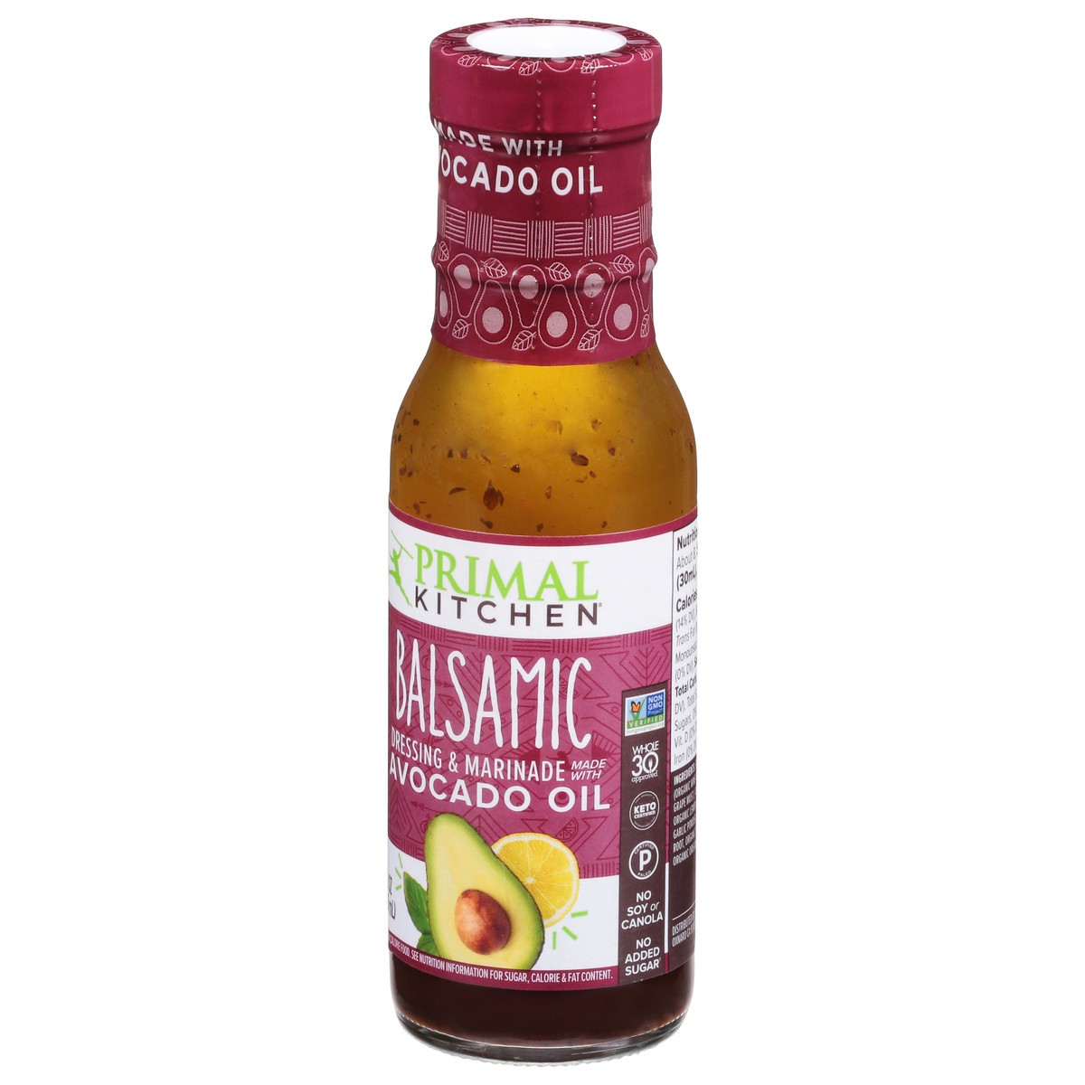 slide 5 of 12, Primal Kitchen Balsamic Vinaigrette with Avocado Oil - 8fl oz, 8 fl oz