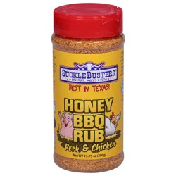 SuckleBusters Pork & Chicken Honey BBQ Rub 13.75 oz