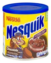 NESQUIK Chocolate Flavored Powder 14.1 oz Canister