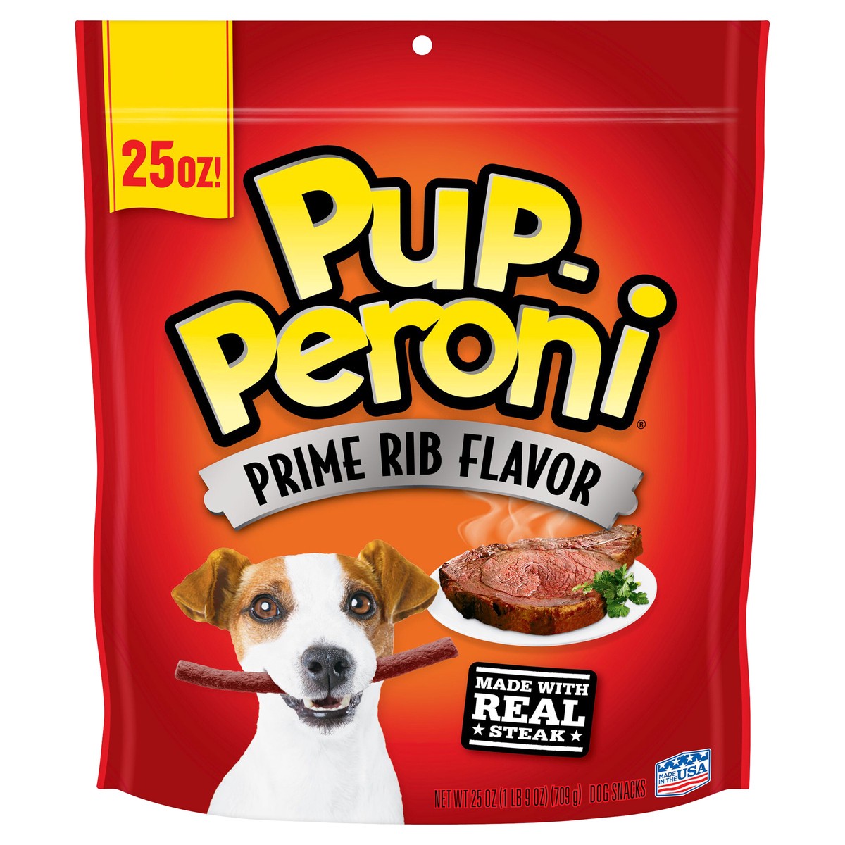 slide 1 of 11, Pup-Peroni Dog Treat, 25 oz