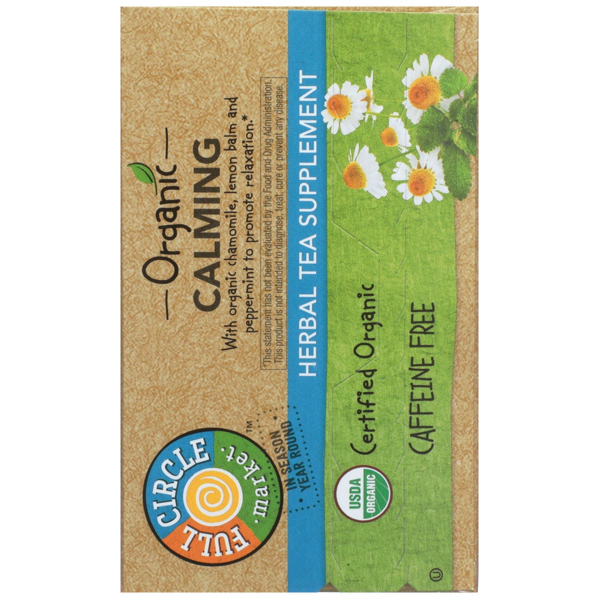 slide 2 of 13, Full Circle Market Tea Bags Functional Calming Organic - 0.85 oz, 0.85 oz