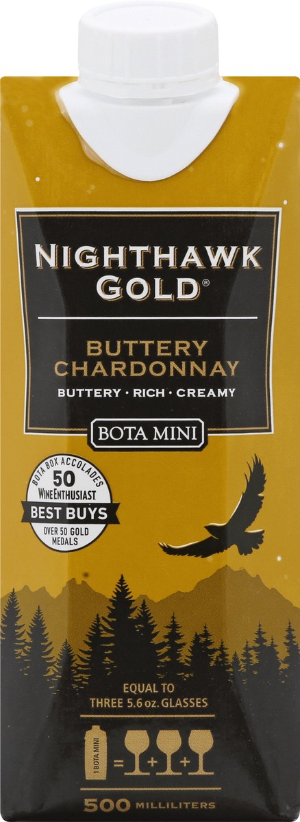 slide 7 of 8, Bota Box Nighthawk Gd Chardonnay, 500 ml