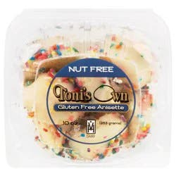 Toni's Own Gluten Free Anisette Cookies 10 oz