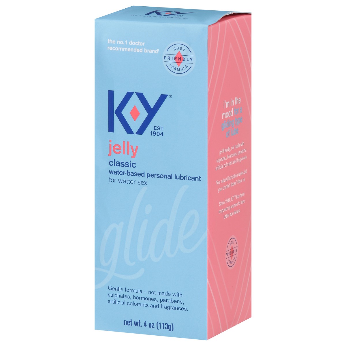 slide 6 of 13, K-Y Jelly Personal Lubricant, Body-Friendly Water-Based Formula, Safe for Anal Sex, Safe to Use with Latex Condoms. Glide into a Wetter, Better Experience Every Day. For Men, Women, Couples, 4 FL OZ, 4 oz
