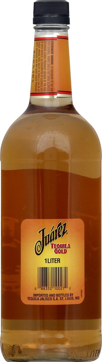 slide 6 of 7, Juarez Tequila Gold 80 Proof, 1.0L, 1 liter