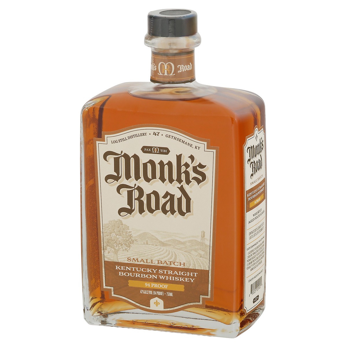 slide 5 of 11, Monk's Road Small Batch Kentucky Straight Bourbon Whiskey 750 ml, 