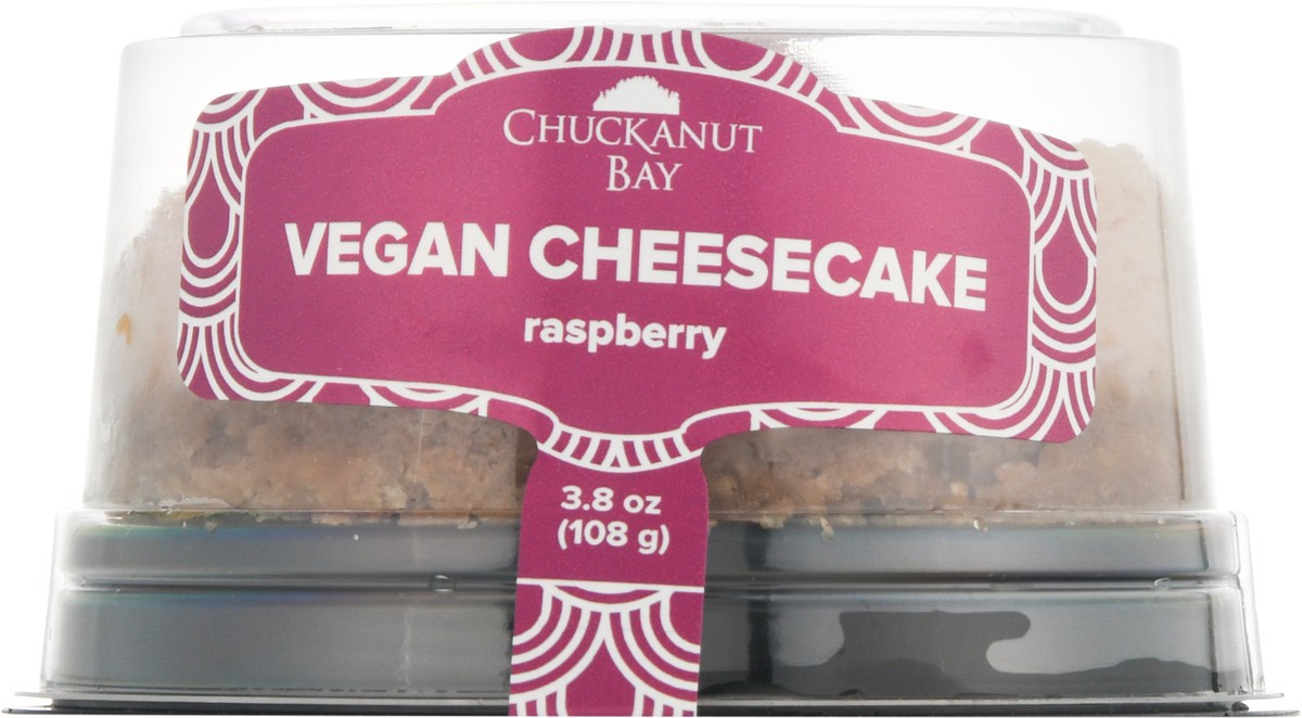 slide 6 of 14, Chuckanut Bay 3in Raspberry Cheesecake, 3.8 oz
