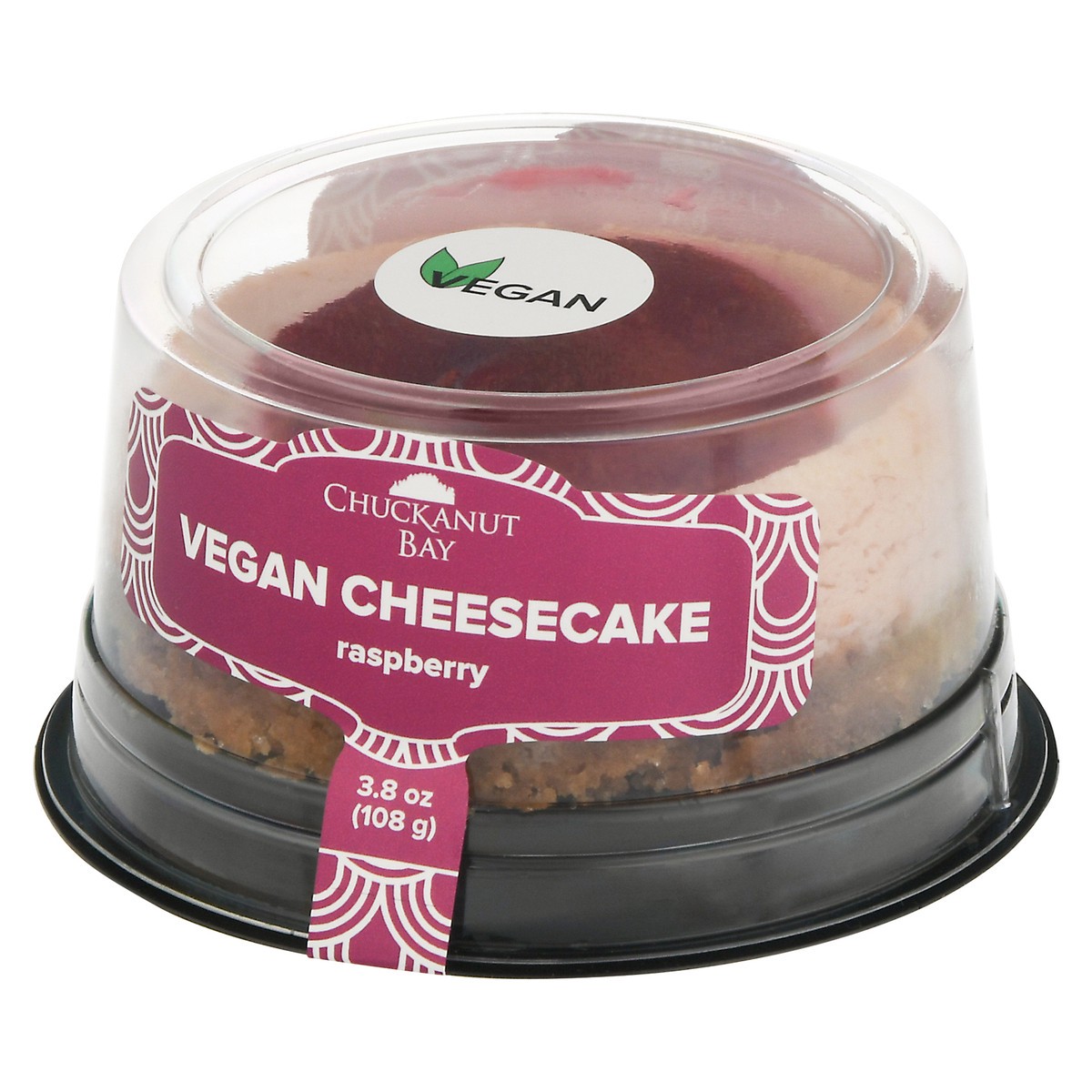 slide 11 of 14, Chuckanut Bay 3in Raspberry Cheesecake, 3.8 oz