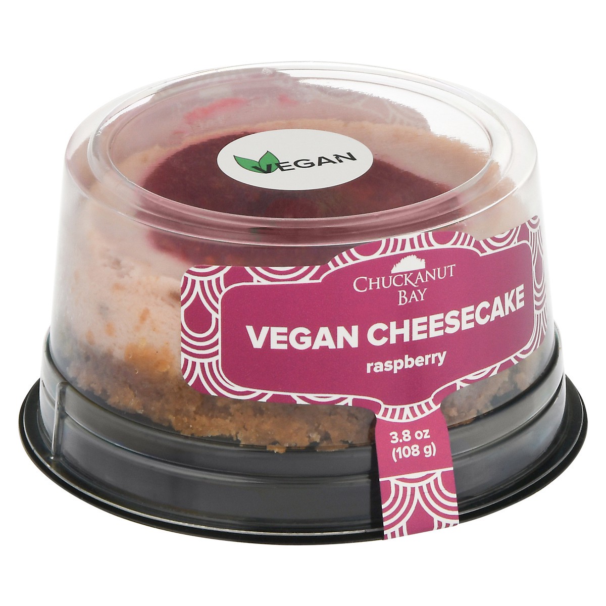 slide 9 of 14, Chuckanut Bay 3in Raspberry Cheesecake, 3.8 oz