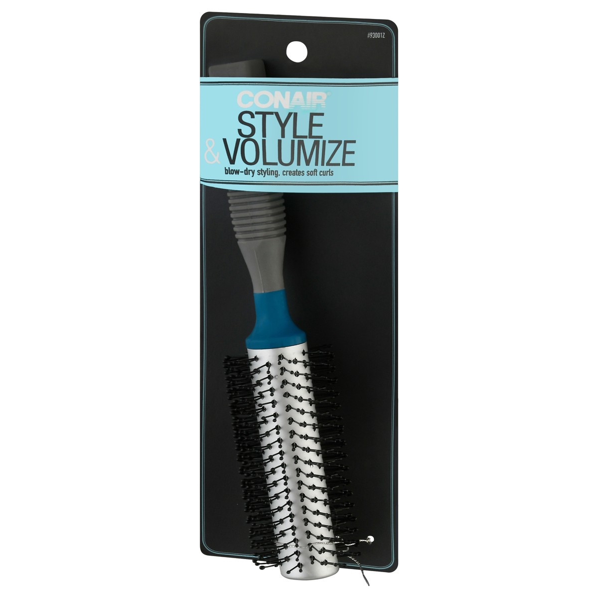 slide 4 of 10, Conair Style & Volumize Blow-Dry Styling Brush Round Metal Barrel, 1 ct