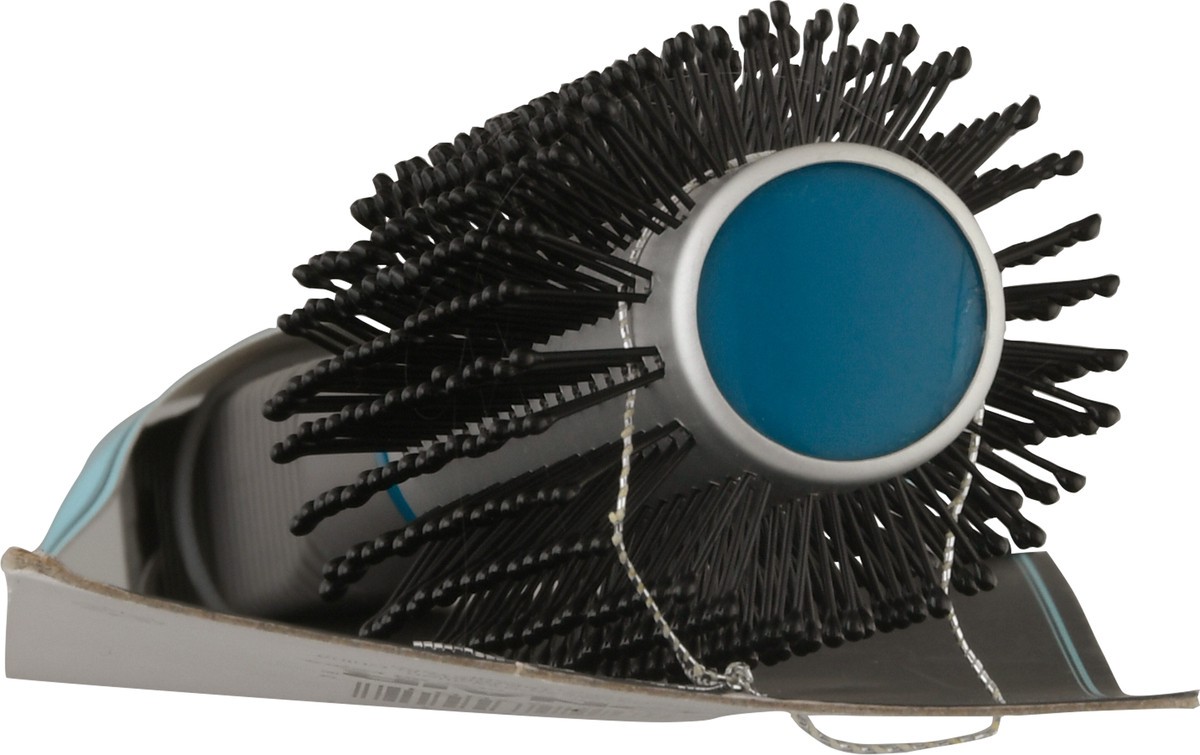 slide 9 of 10, Conair Style & Volumize Blow-Dry Styling Brush Round Metal Barrel, 1 ct