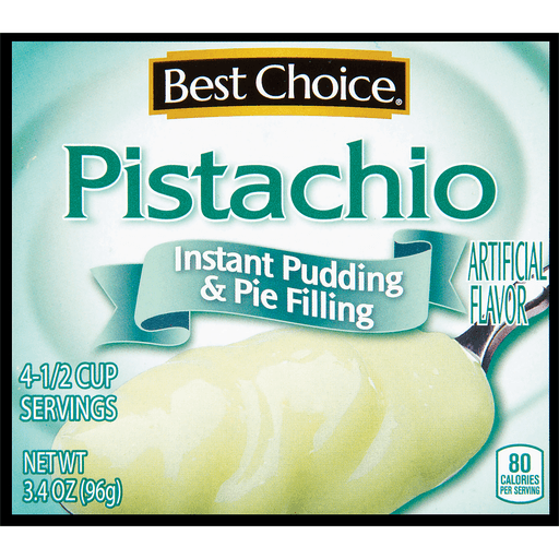 slide 1 of 1, Best Choice Instant Pistachio Pudding, 3.5 oz