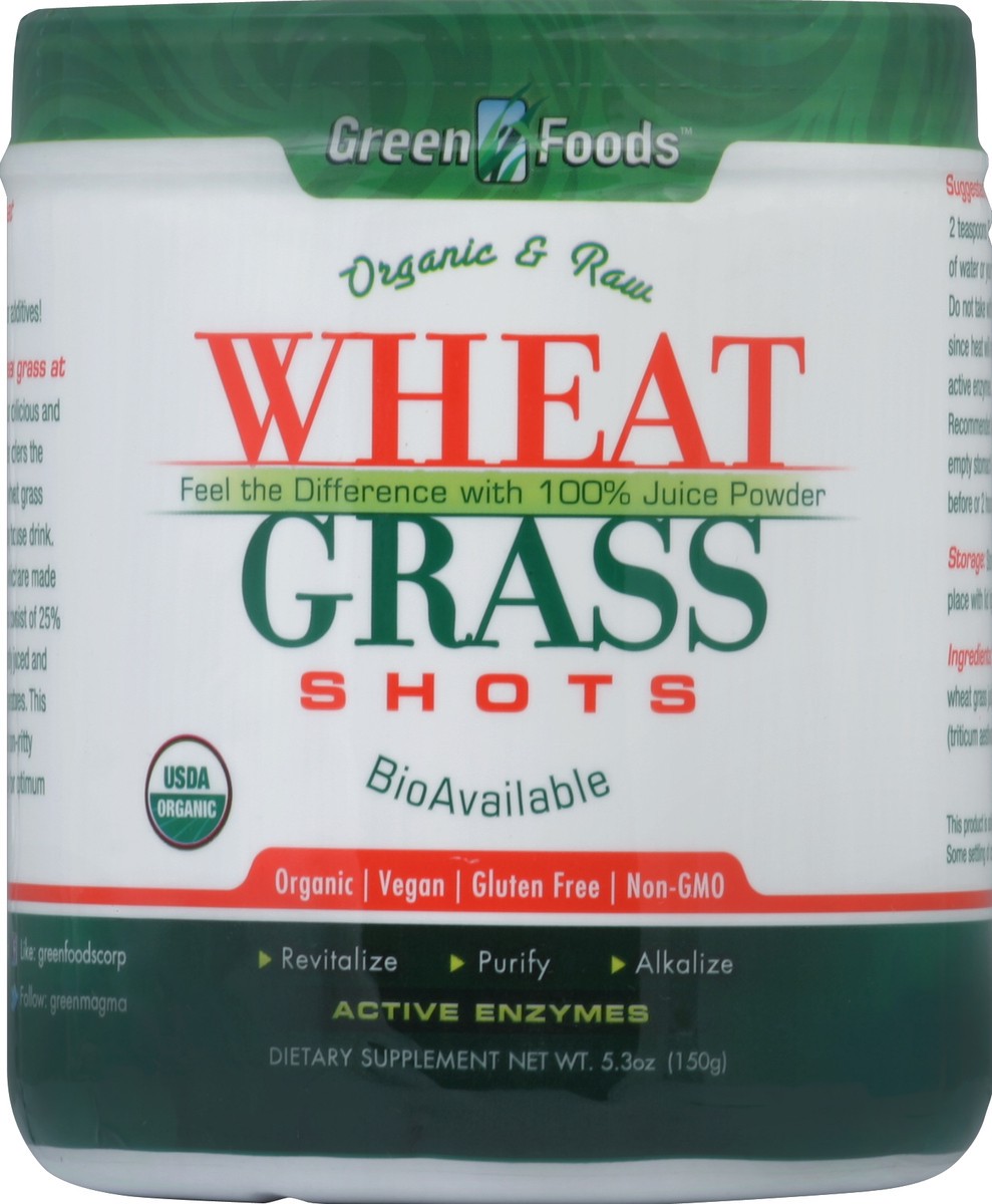 slide 1 of 3, Green Foods Wheat Grass Shots 5.3 oz, 5.3 oz