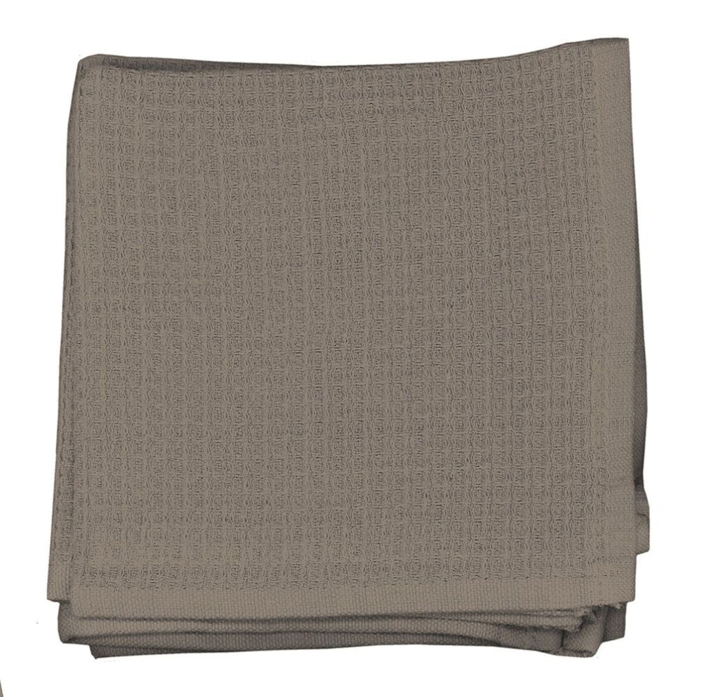 slide 1 of 1, Dash of That Woven Waffle Dishcloth Set - Taupe, 4 ct