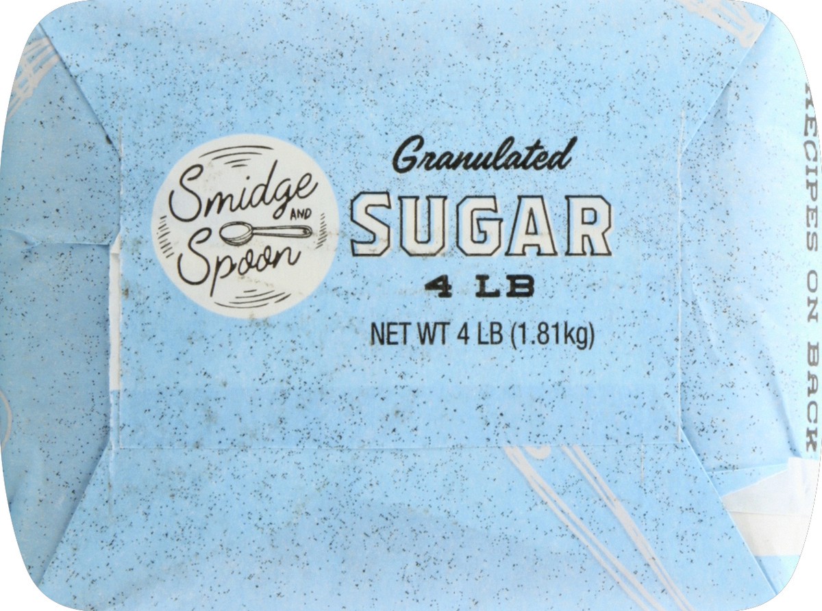 slide 2 of 5, Smidge and Spoon Sugar, Granulated, 4 lb