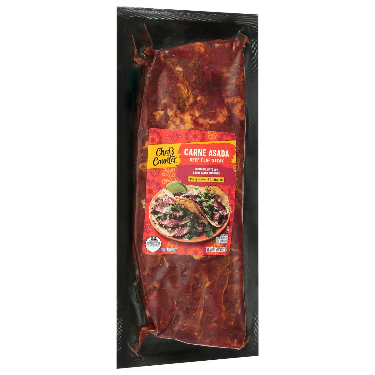 slide 4 of 4, Chef Counter Carne Asada 16 Oz - 16 OZ, 16 oz