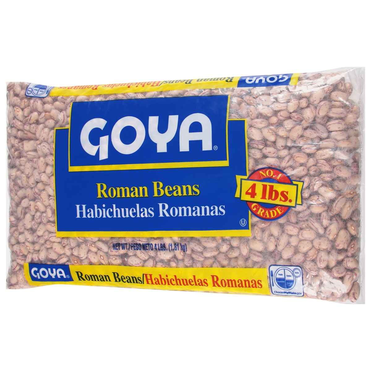 slide 6 of 9, Goya Roman Beans 4 lb, 4 lb