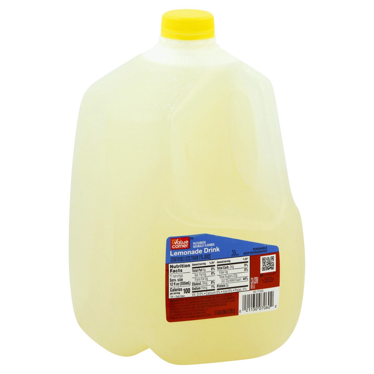 slide 1 of 4, Pantry Essentials Drink Lemonade - 128 fl oz, 128 fl oz