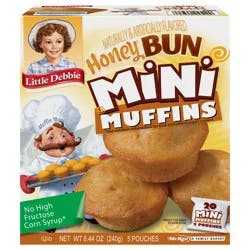 Little Debbie Snack Cakes, Little Debbie Family Pack Mini Muffins (honey bun)