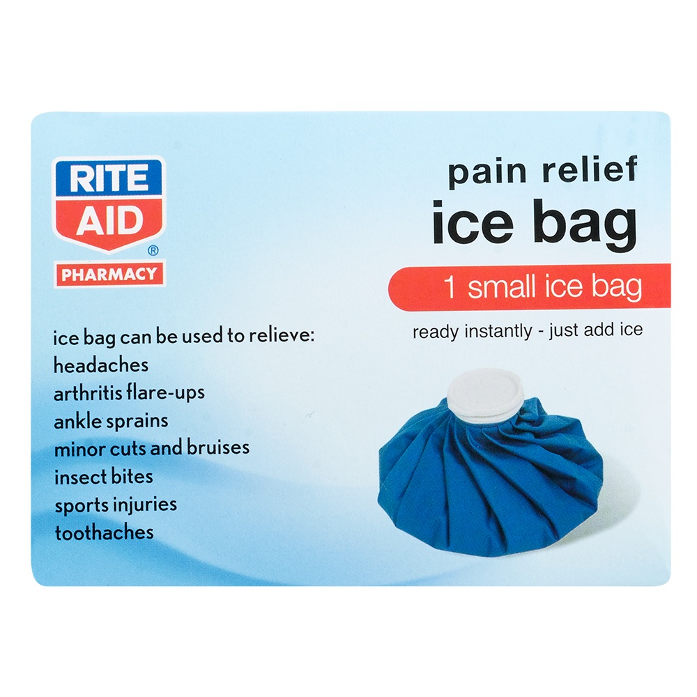 slide 2 of 4, Rite Aid Ice Bag, Small, 2 qt, 1 ct