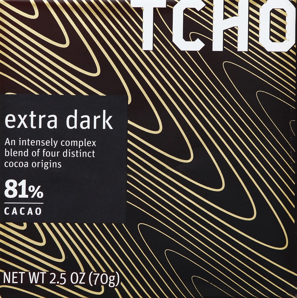 slide 1 of 5, TCHO Chocolate 2.5 oz, 2.5 oz