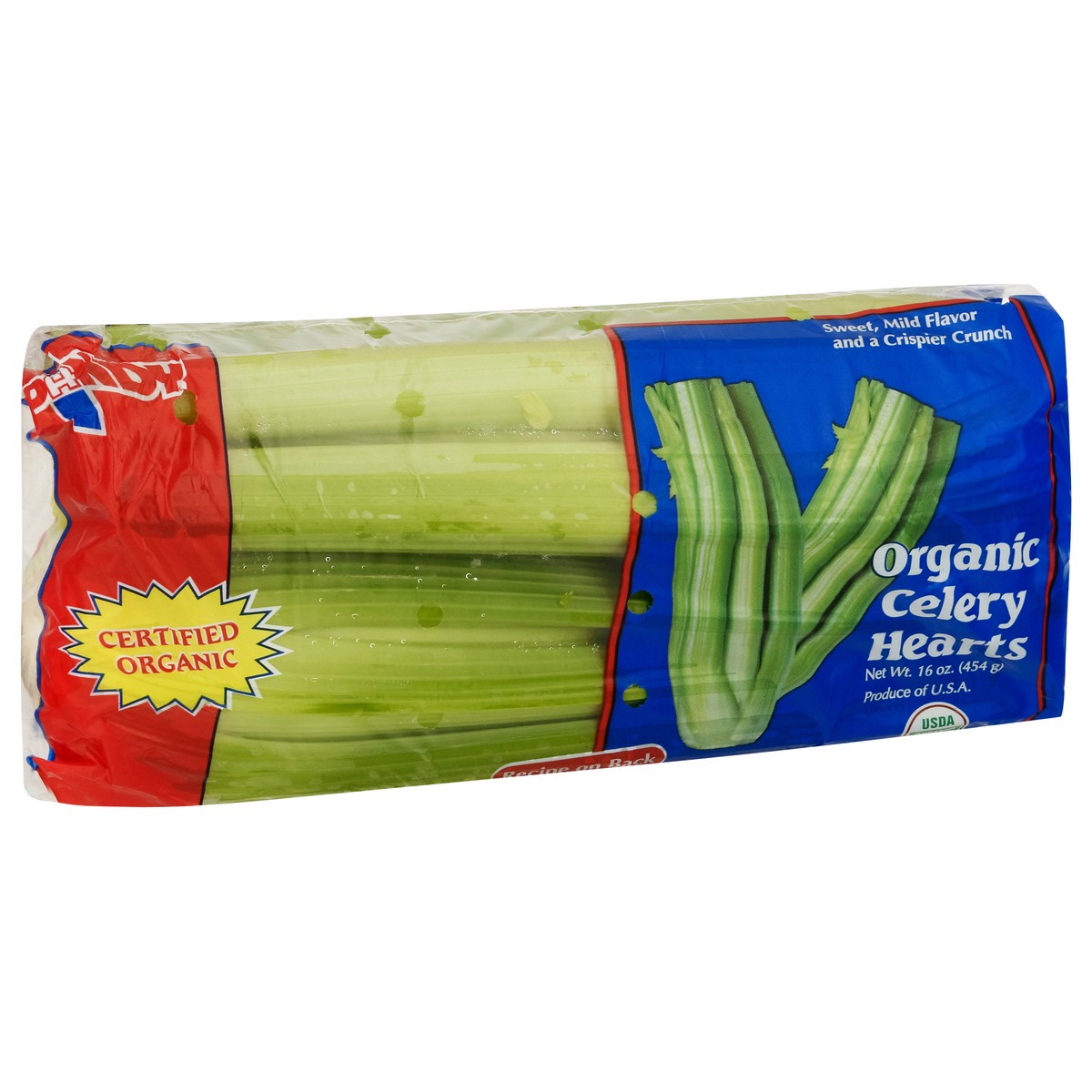 slide 5 of 9, Dandy Organic Celery Hearts, 16 oz