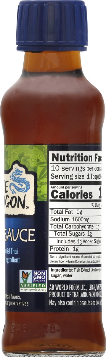 slide 5 of 9, Blue Dragon Fish Sauce 5.07 oz, 5.07 oz