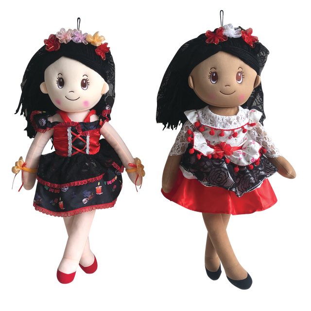 slide 1 of 1, CREATIVE HOME Bunny Rag Doll, 1 ct