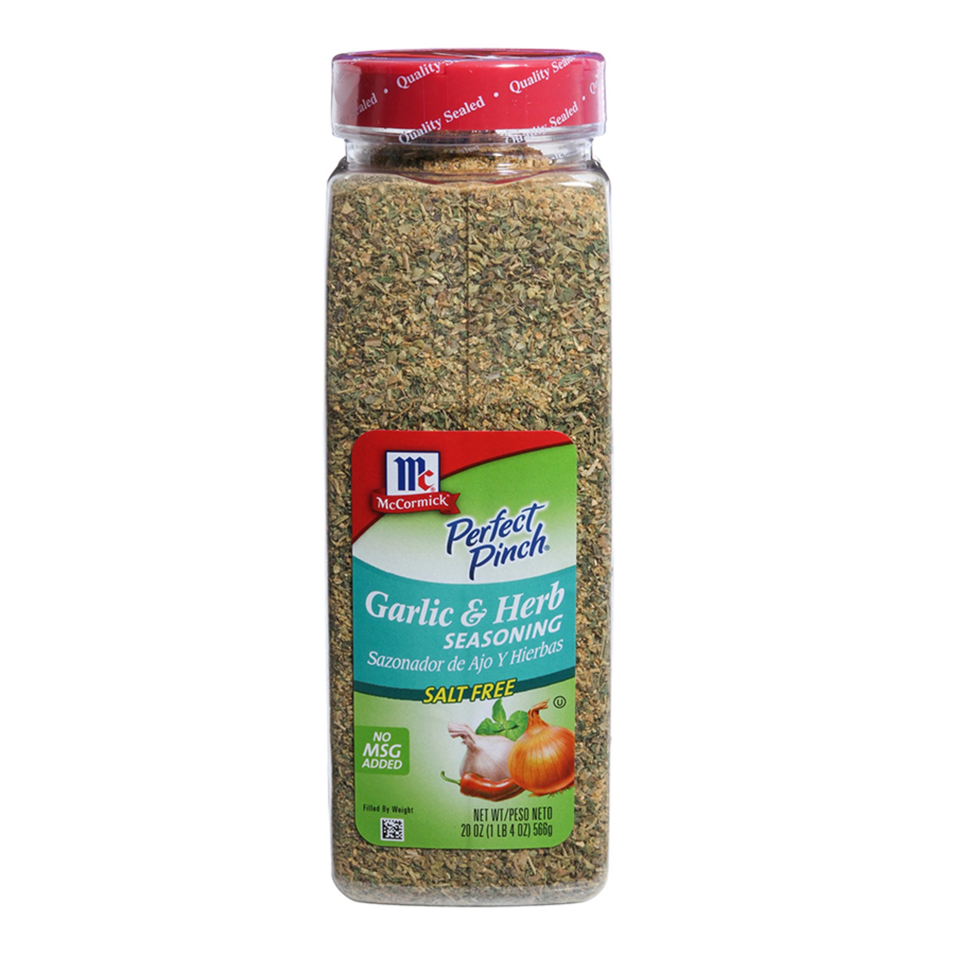 slide 1 of 5, McCormick Perfect Pinch Garlic & Herb Salt-Free Seasoning, 20 oz, 20 oz