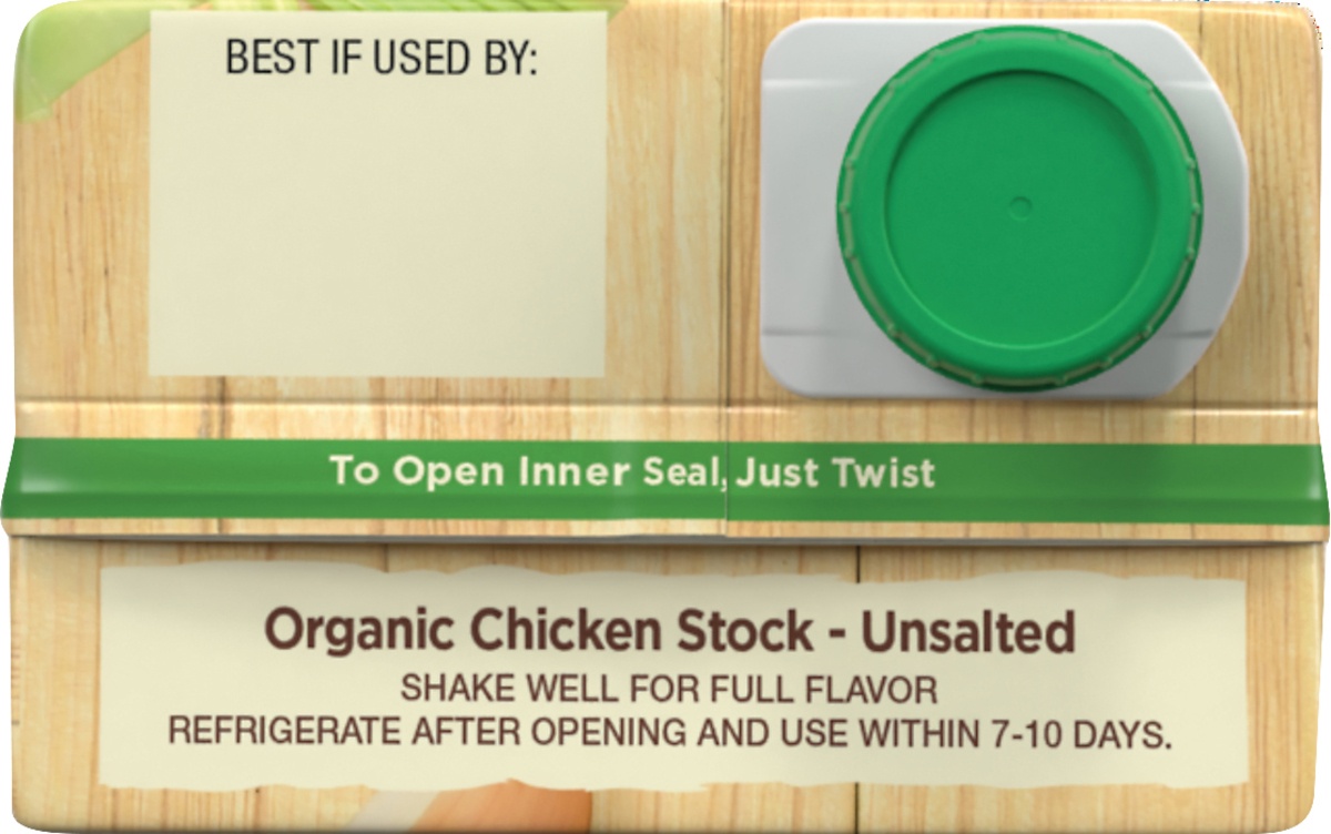 slide 6 of 9, Pacific Foods Organic Unsalted Chicken Stock, 32 fl oz