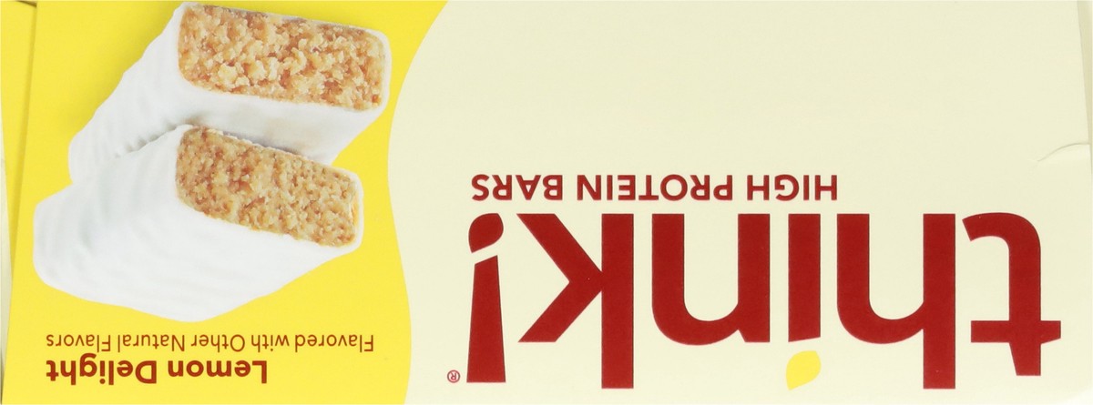 slide 2 of 12, think! Lemon Delight High Protein Bars 10 - 2.1 oz Bars, 10 ct; 2.1 oz