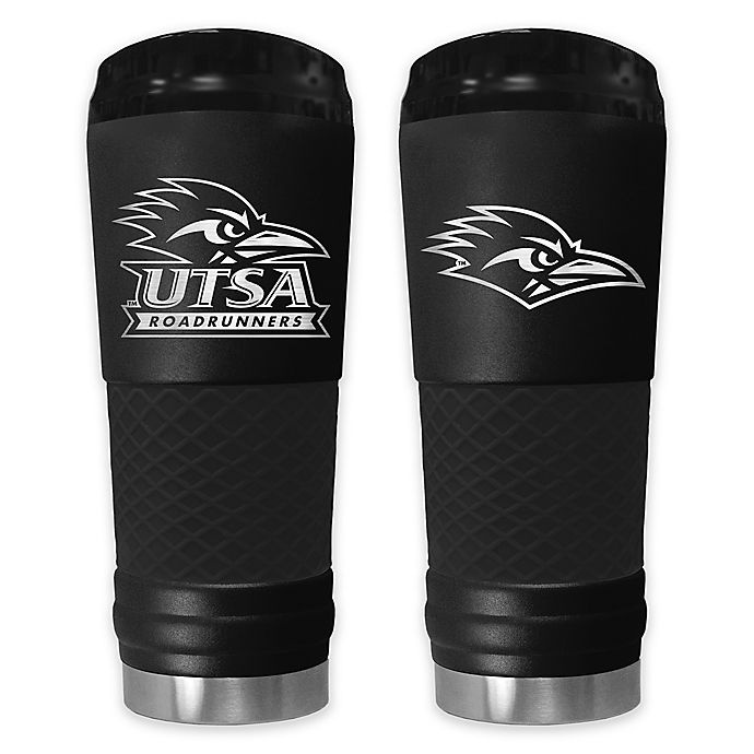 slide 1 of 1, NCAA University of Texas San Antonio Powder Coated Stealth Draft Tumbler, 24 oz