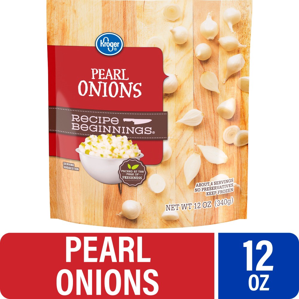 slide 1 of 3, Kroger Pearl Onions, 12 oz