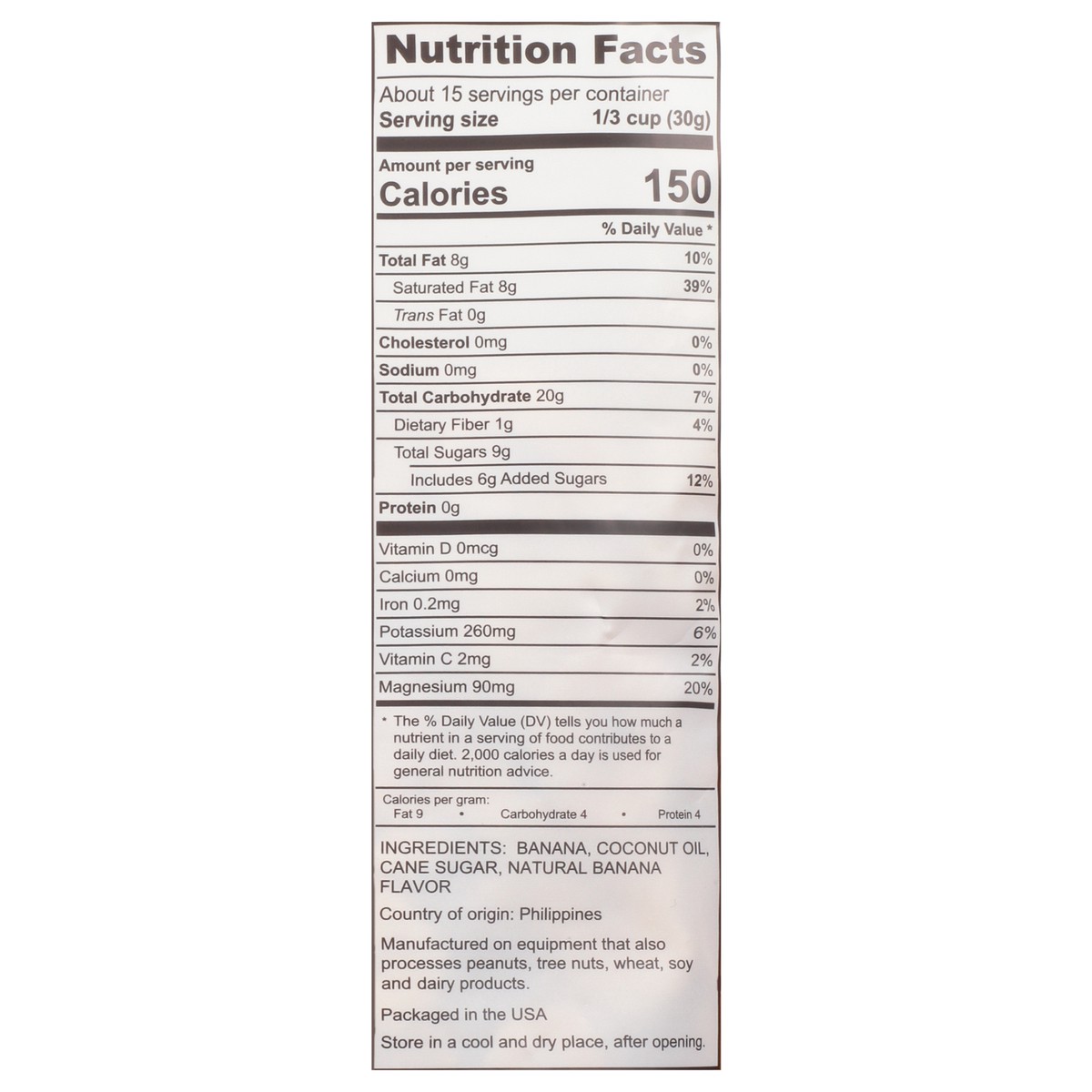 slide 7 of 12, Premium Orchard Banana Chips - 16 OZ, 16 oz