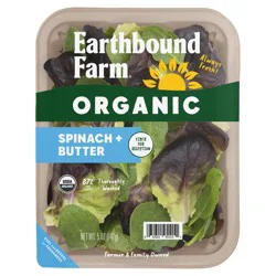 Earthbound Farm Organic Spinach and Butter 5 oz