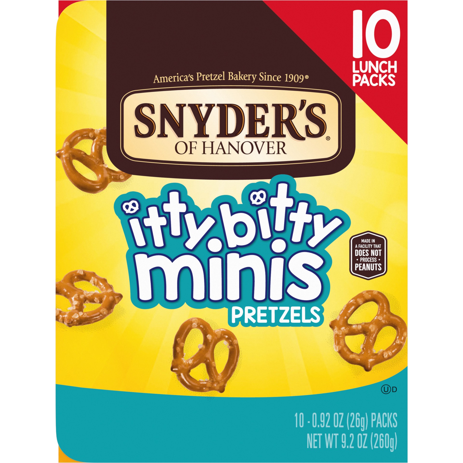 slide 5 of 5, Snyder's of Hanover Itty Bitty Minis Pretzels, 9.19 oz