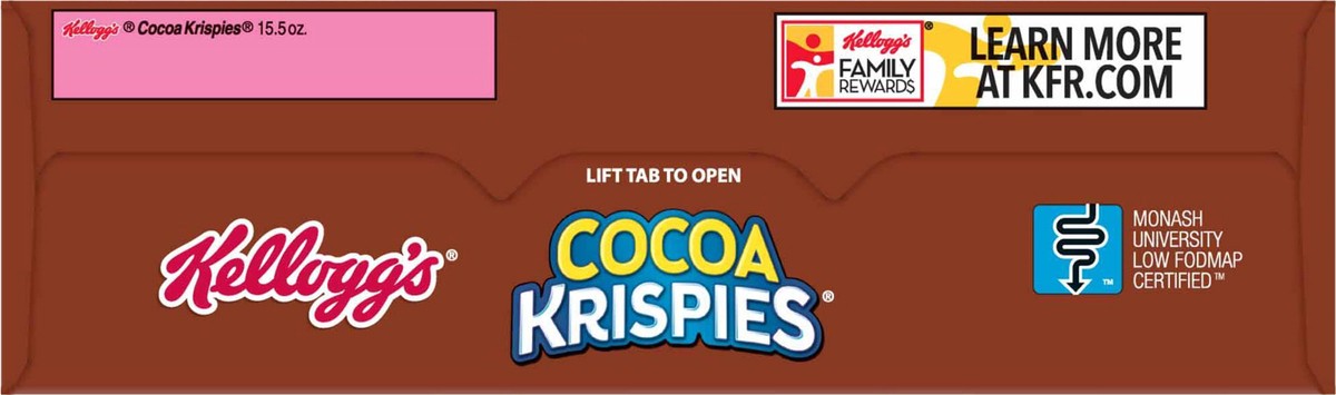 slide 4 of 8, Cocoa Krispies Breakfast Cereal, Kids Snacks, Family Breakfast, Chocolatey Flavor, 15.5oz Box, 1 Box, 15.5 oz