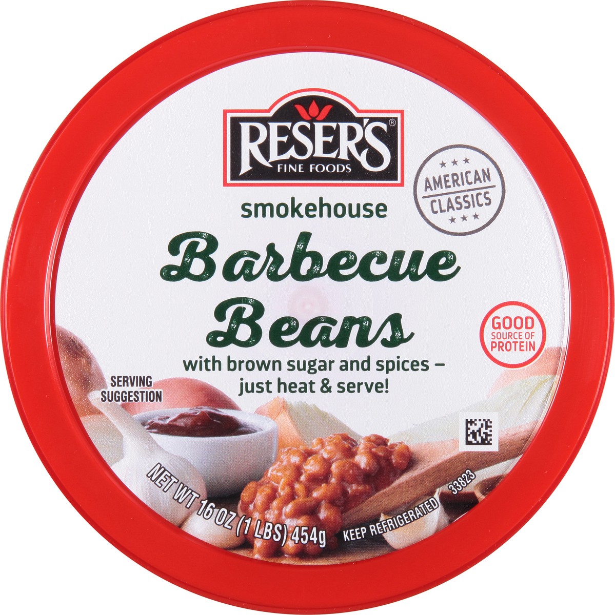 slide 5 of 9, Reser's Barbecue Beans, 16 oz