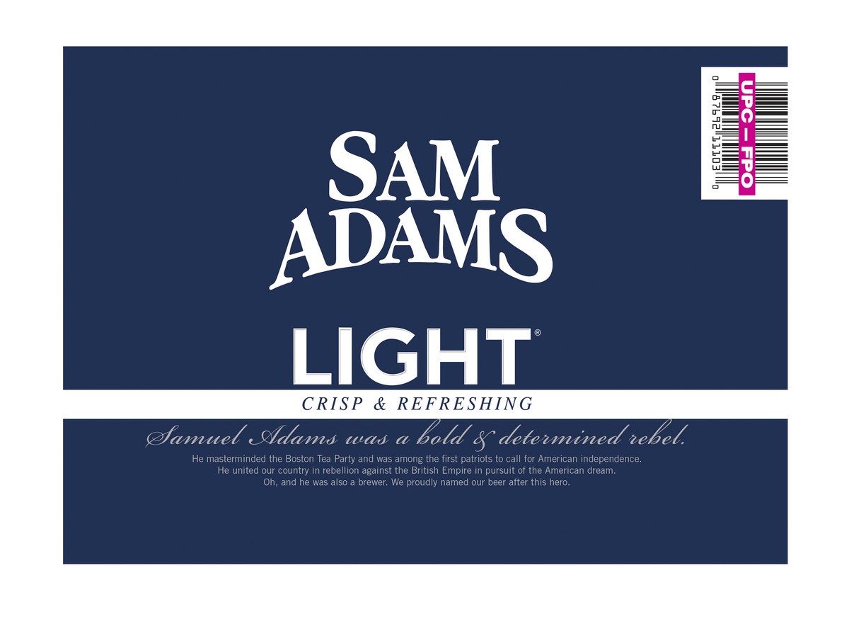 slide 2 of 6, Samuel Adams Light, 12 ct; 12 oz