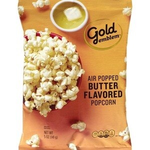 slide 1 of 1, CVS Gold Emblem Air Popped Butter Flavored Popcorn- 5 oz, 5 oz