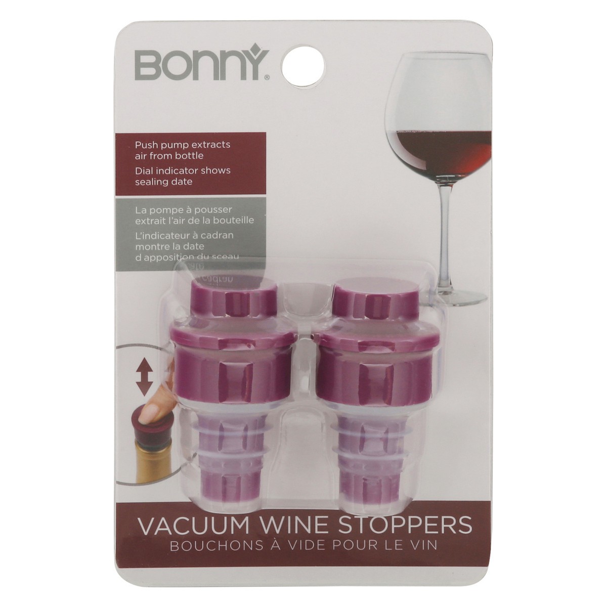 slide 8 of 11, Bonny Wine Stoppers 2 ea, 2 ct