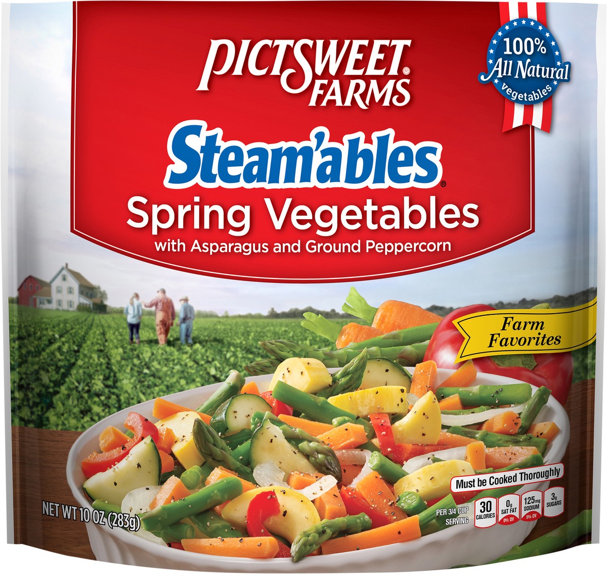 slide 2 of 3, PictSweet Spring Vegetables, 10 oz