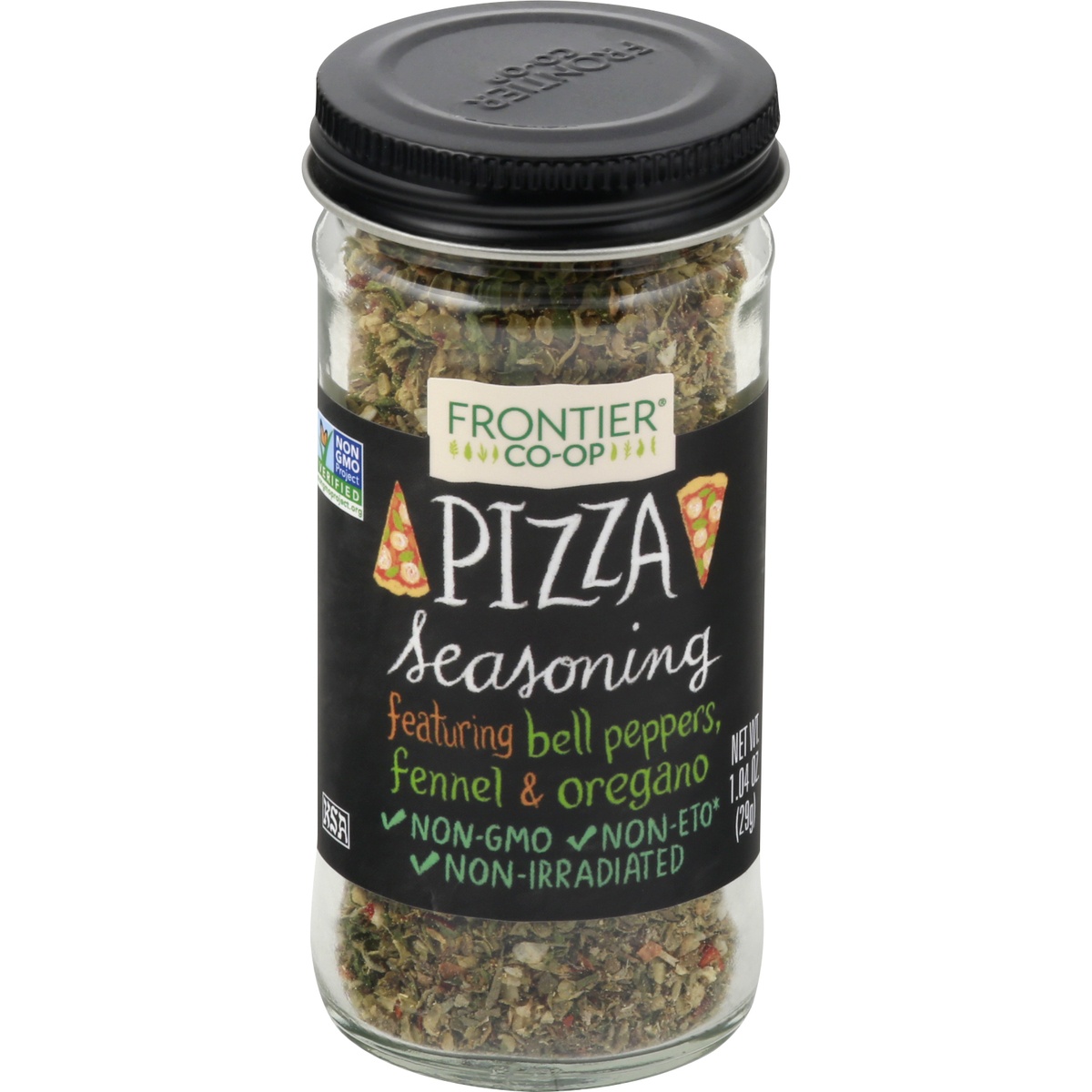 slide 1 of 1, Frontier Pizza Seasoning, 1.04 oz