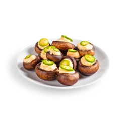 Hy-Vee Spicy-Jalapeno Cheddar Stuffed Mushrooms