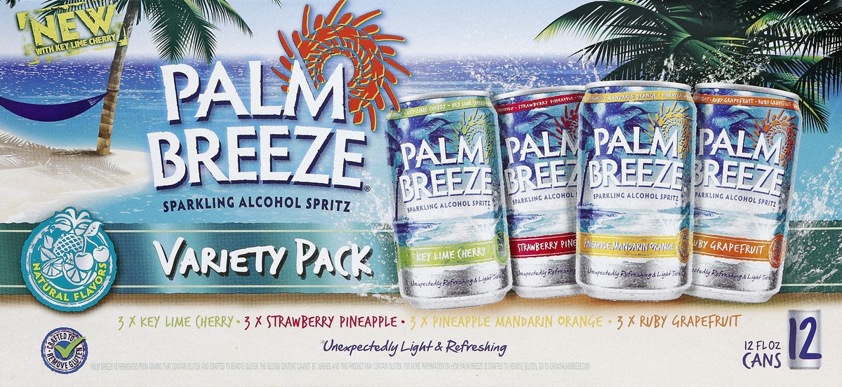 slide 5 of 8, Palm Breeze Alcohol Spritz 12 ea, 12 ct; 8 oz